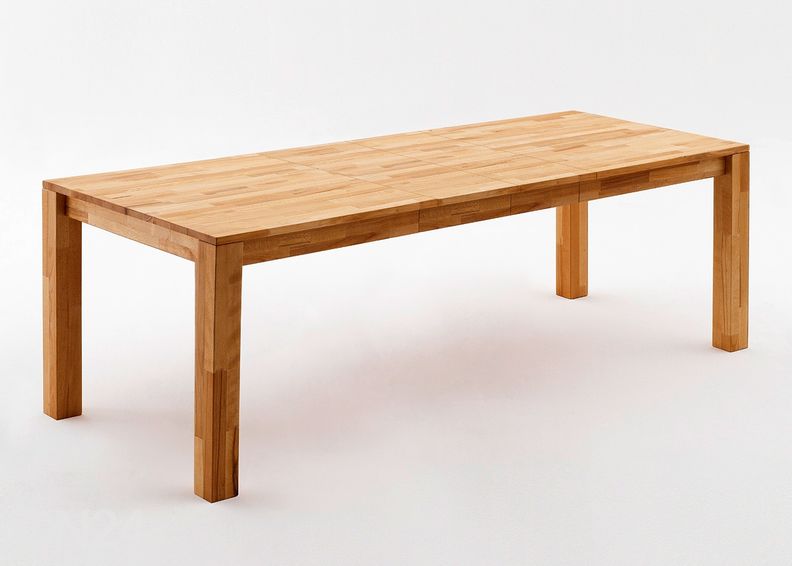 Pikendatav puidust söögilaud Paul 140-220x80 cm suurendatud