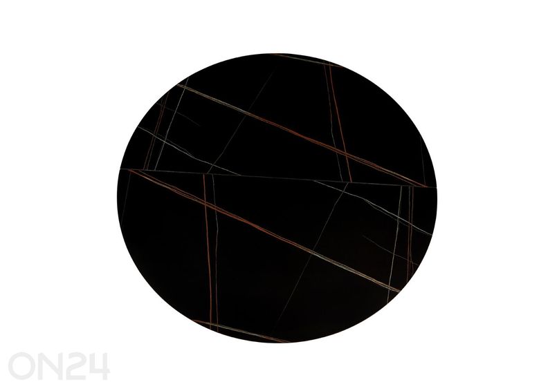 Pikendatav söögilaud Ø120 cm suurendatud