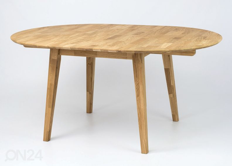 Pikendatav söögilaud 100/140x100 cm suurendatud