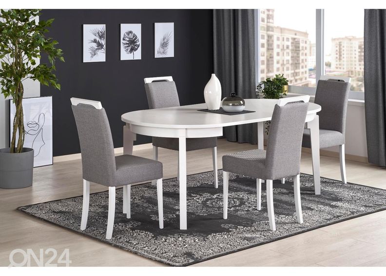 Pikendatav söögilaud 100/200x100 cm suurendatud