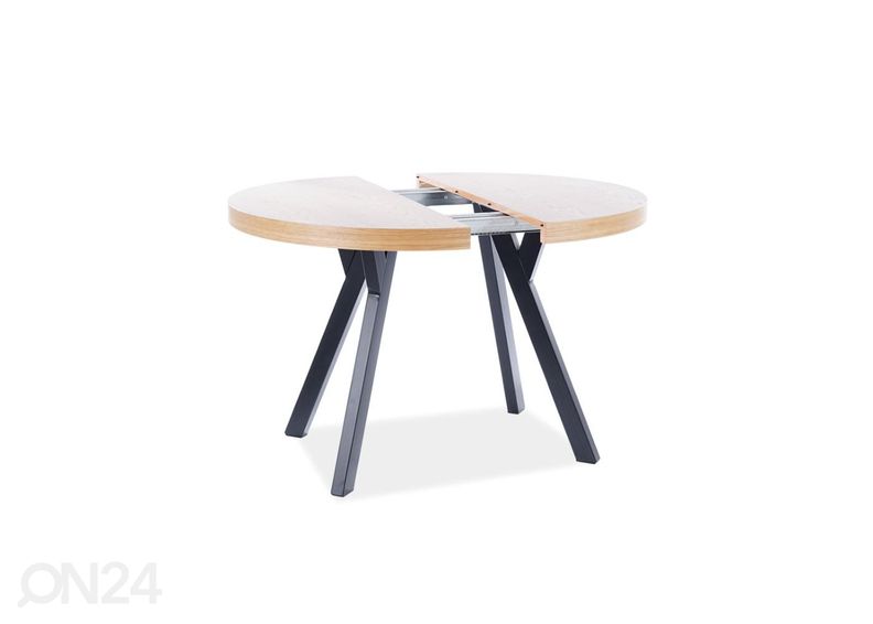 Pikendatav söögilaud 100-250x100 cm suurendatud