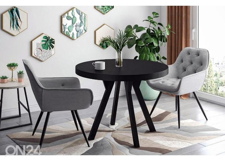 Pikendatav söögilaud 100-250x100 cm suurendatud