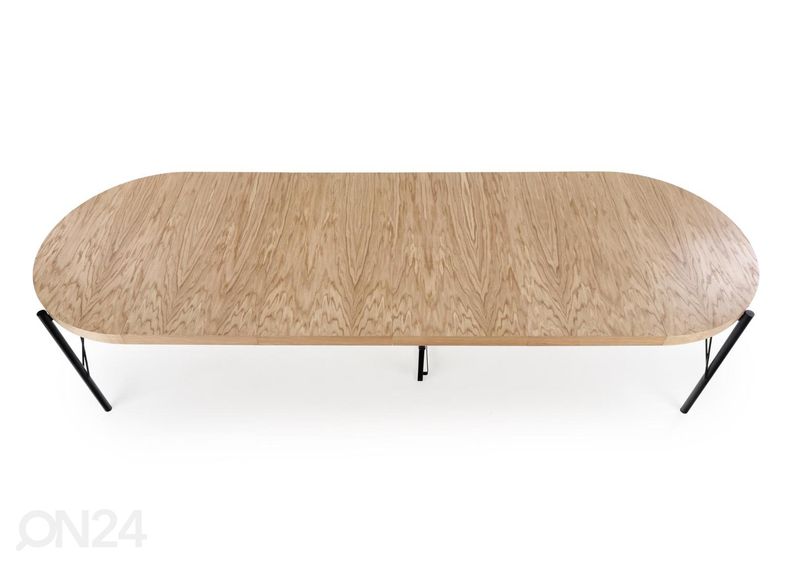 Pikendatav söögilaud 100/300x100 cm suurendatud