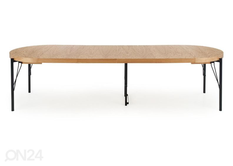 Pikendatav söögilaud 100/300x100 cm suurendatud