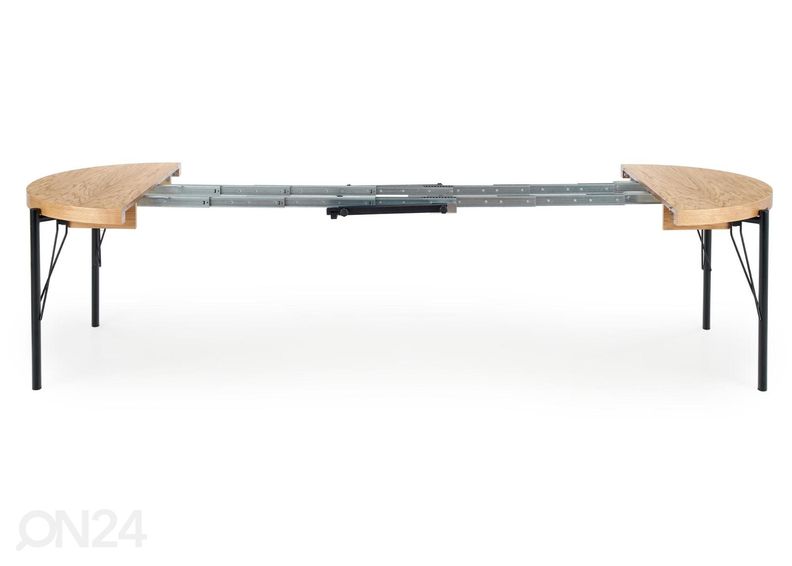 Pikendatav söögilaud 100/300x100 cm suurendatud