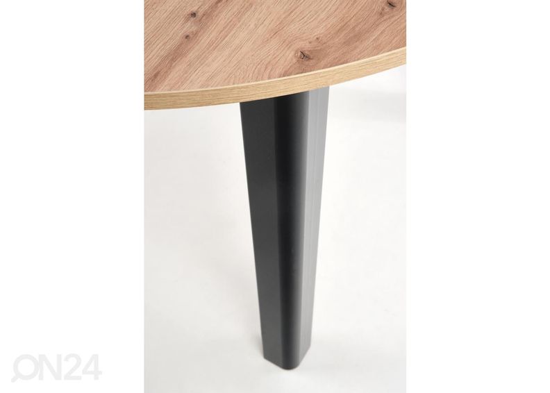 Pikendatav söögilaud 102/142x102 cm suurendatud