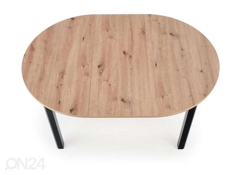 Pikendatav söögilaud 102/142x102 cm suurendatud