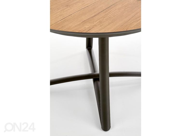 Pikendatav söögilaud 118/148x118 cm suurendatud