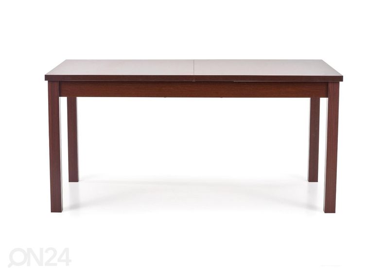 Pikendatav söögilaud 118/158x75 cm suurendatud