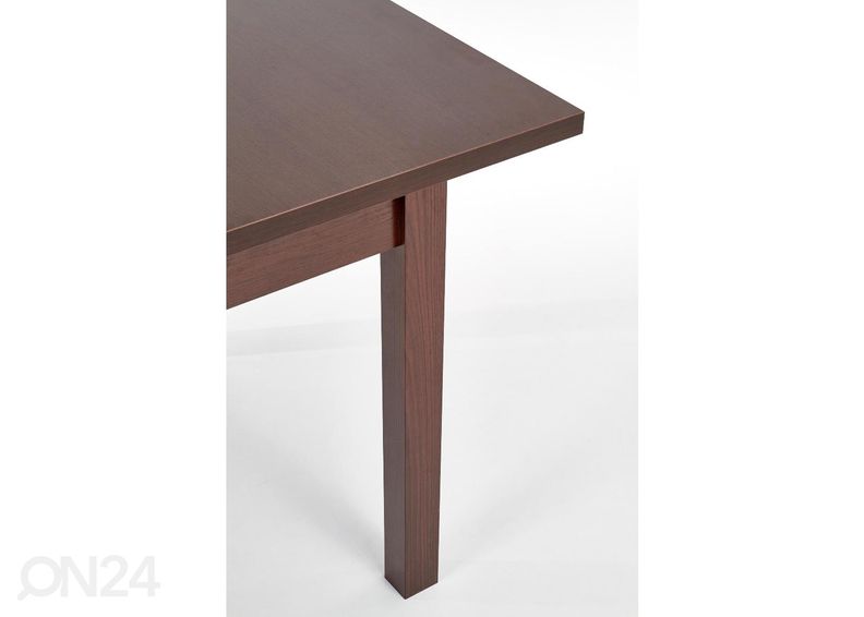 Pikendatav söögilaud 118/158x75 cm suurendatud