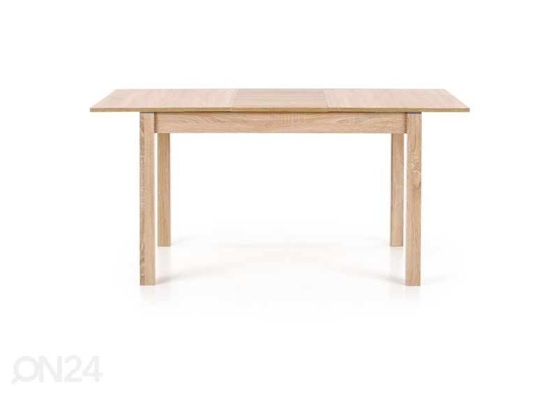 Pikendatav söögilaud 118/158x75 cm suurendatud