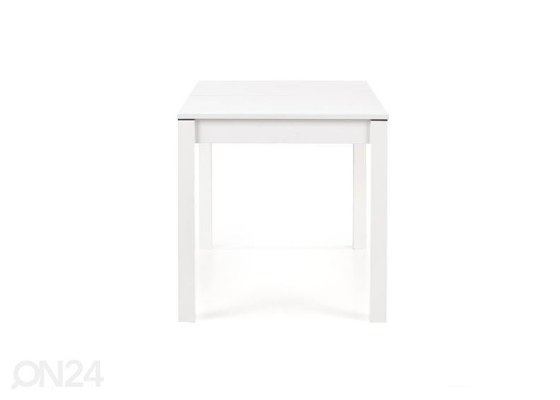 Pikendatav söögilaud 118/158x75 cm suurendatud