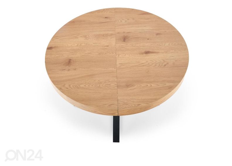 Pikendatav söögilaud 120/160x120 cm suurendatud