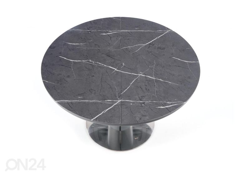 Pikendatav söögilaud 120/160x120 cm suurendatud