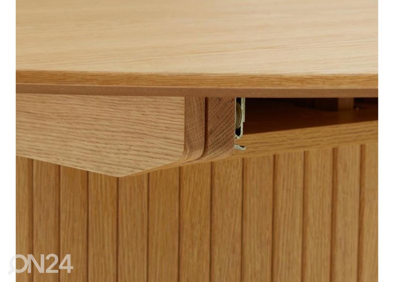 Pikendatav söögilaud 120/167 cm suurendatud