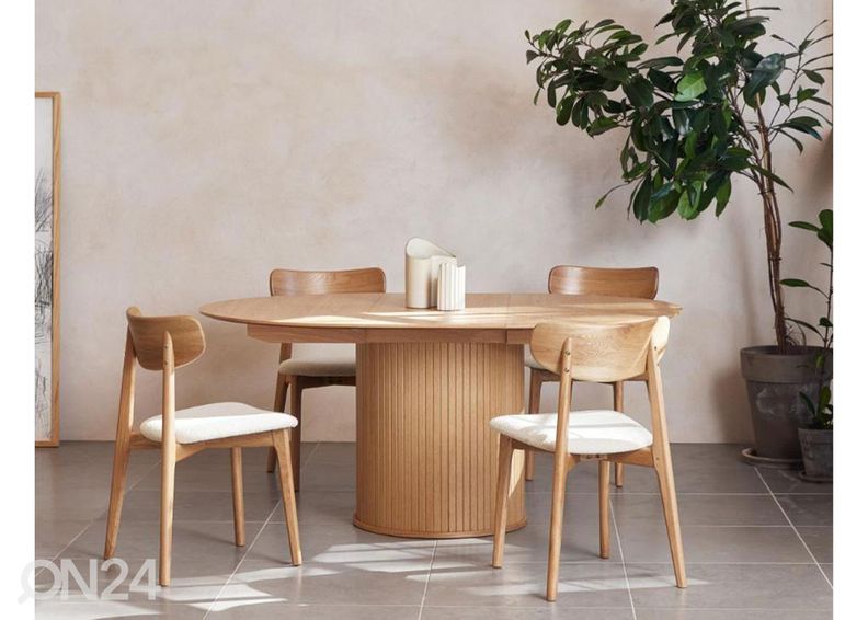 Pikendatav söögilaud 120/167 cm suurendatud