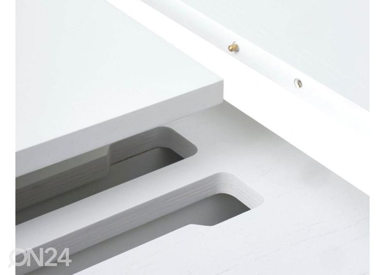 Pikendatav söögilaud 120/167 cm suurendatud