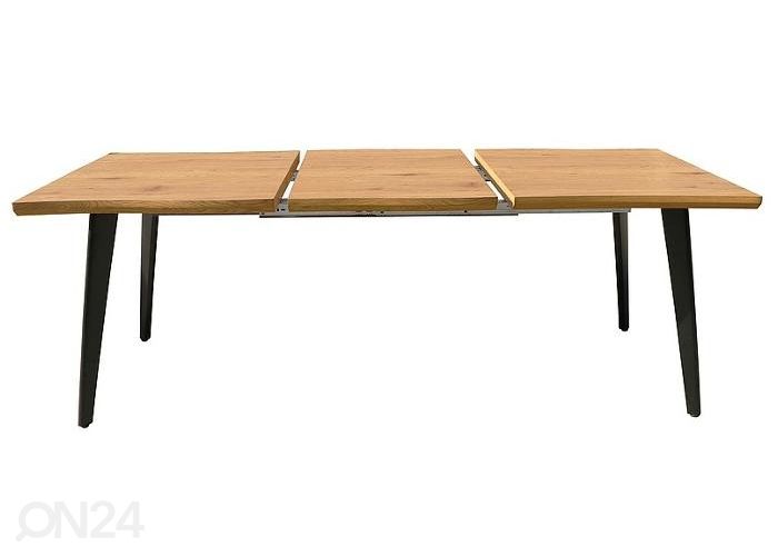 Pikendatav söögilaud 120-180x80 cm suurendatud