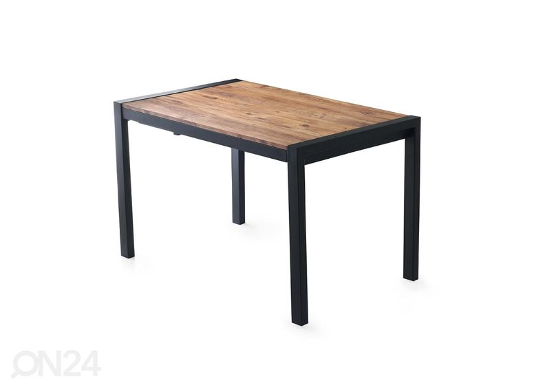 Pikendatav söögilaud 120/187x74 cm suurendatud