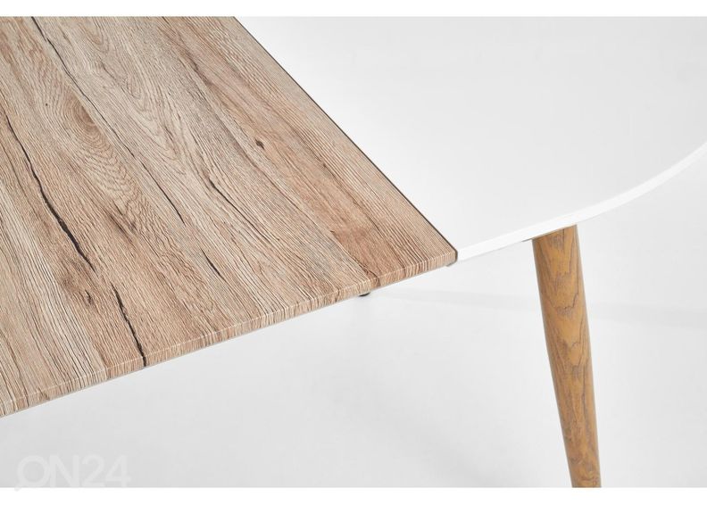Pikendatav söögilaud 120/200x100 cm suurendatud