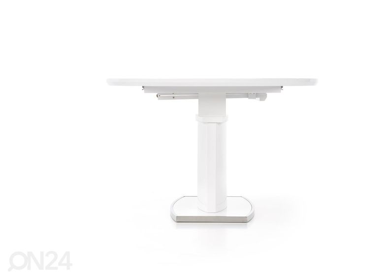 Pikendatav söögilaud 120x120-160 cm suurendatud