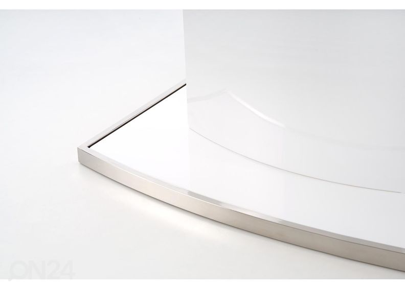 Pikendatav söögilaud 120x120-160 cm suurendatud