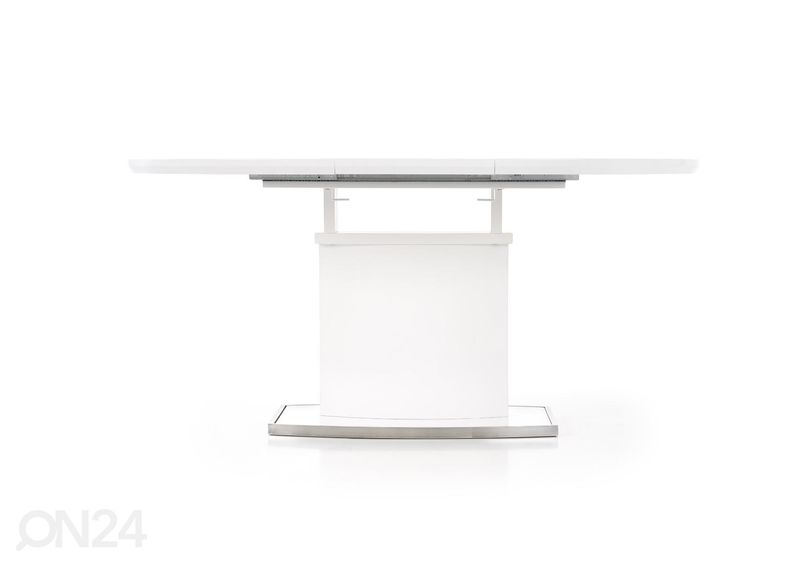 Pikendatav söögilaud 120x120-160 cm suurendatud