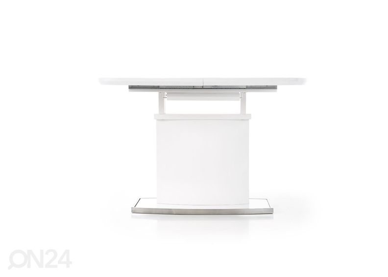 Pikendatav söögilaud 120x120-160 cm suurendatud