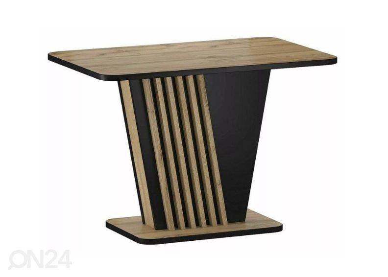 Pikendatav söögilaud 125-170x75 cm suurendatud