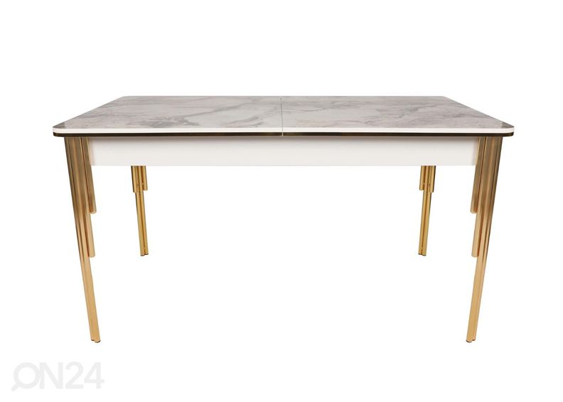 Pikendatav söögilaud 146/181x90 cm suurendatud