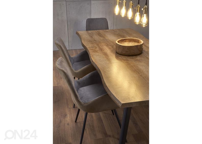 Pikendatav söögilaud 150/210x90 cm suurendatud