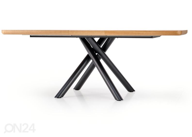 Pikendatav söögilaud 160/200x90 cm suurendatud