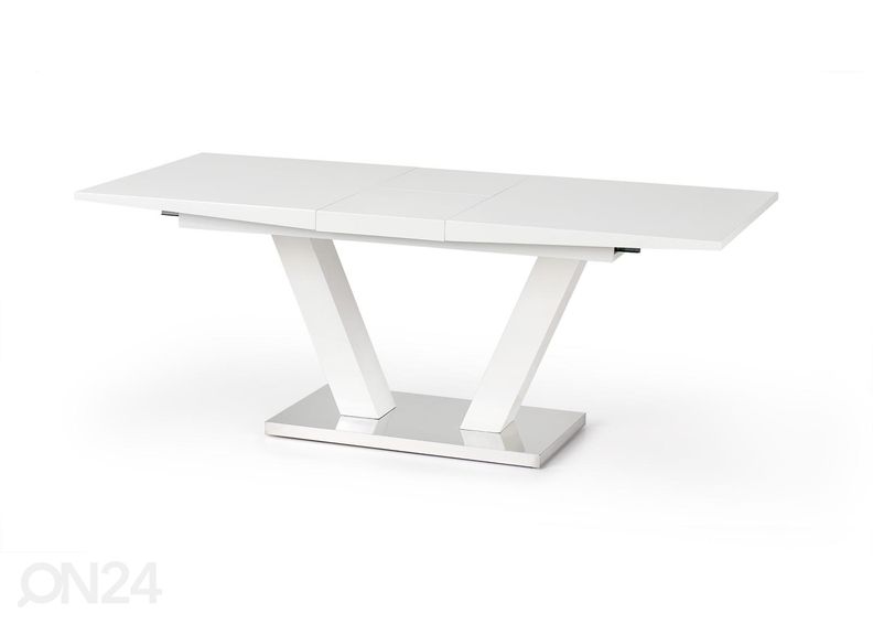 Pikendatav söögilaud 160/200x90 cm suurendatud