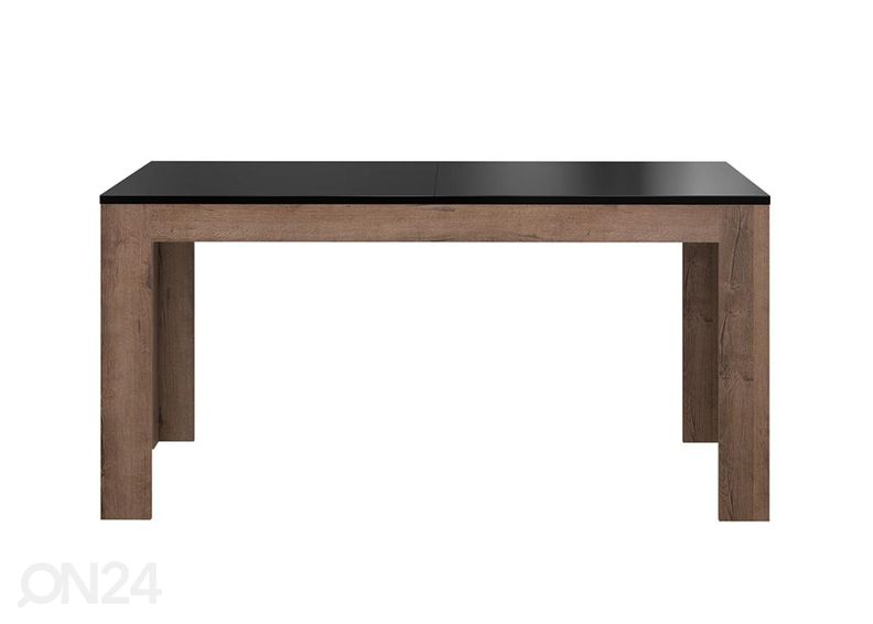 Pikendatav söögilaud 160/207x90 cm suurendatud
