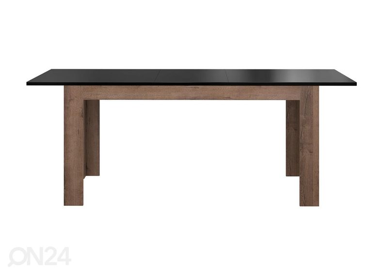 Pikendatav söögilaud 160/207x90 cm suurendatud