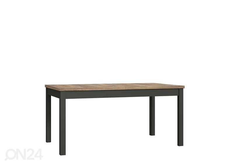 Pikendatav söögilaud 160/207x90 cm suurendatud