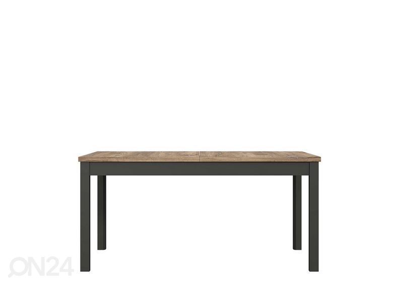 Pikendatav söögilaud 160/207x90 cm suurendatud