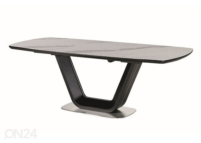 Pikendatav söögilaud 160-220x90 cm suurendatud