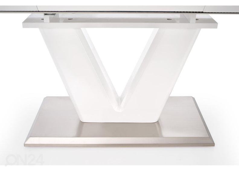 Pikendatav söögilaud 160/220x90 cm suurendatud