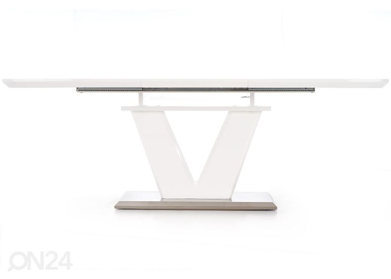 Pikendatav söögilaud 160/220x90 cm suurendatud