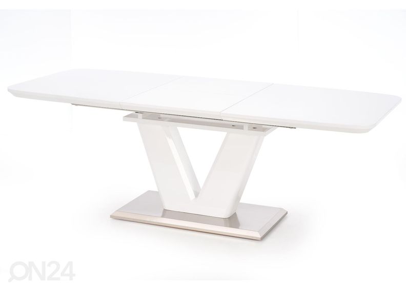 Pikendatav söögilaud 160/220x90 cm suurendatud