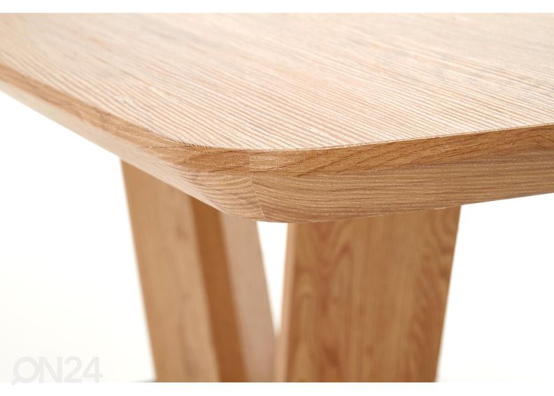 Pikendatav söögilaud 160-220x90 cm suurendatud