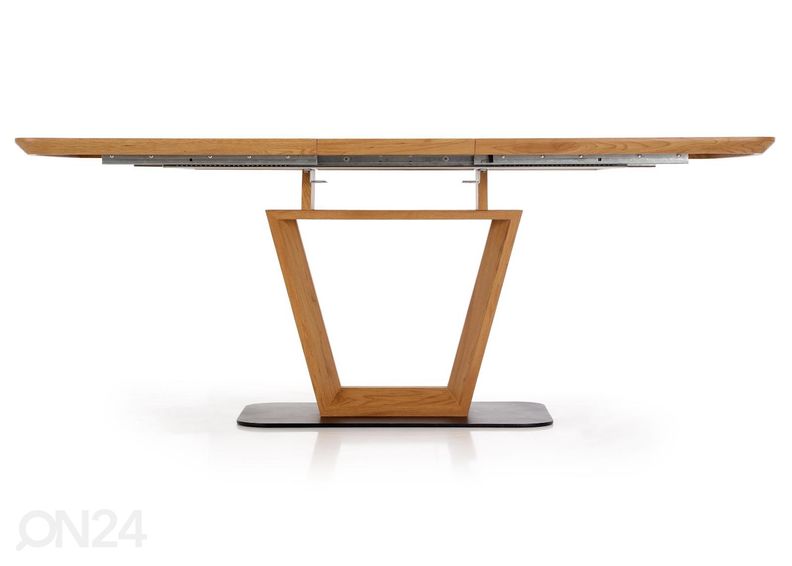 Pikendatav söögilaud 160-220x90 cm suurendatud