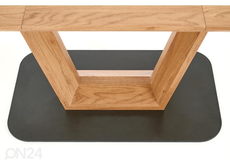 Pikendatav söögilaud 160-220x90 cm suurendatud