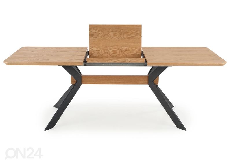 Pikendatav söögilaud 160/220x90 cm suurendatud