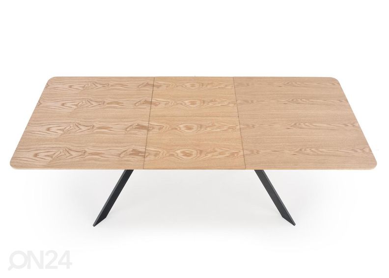 Pikendatav söögilaud 160/220x90 cm suurendatud