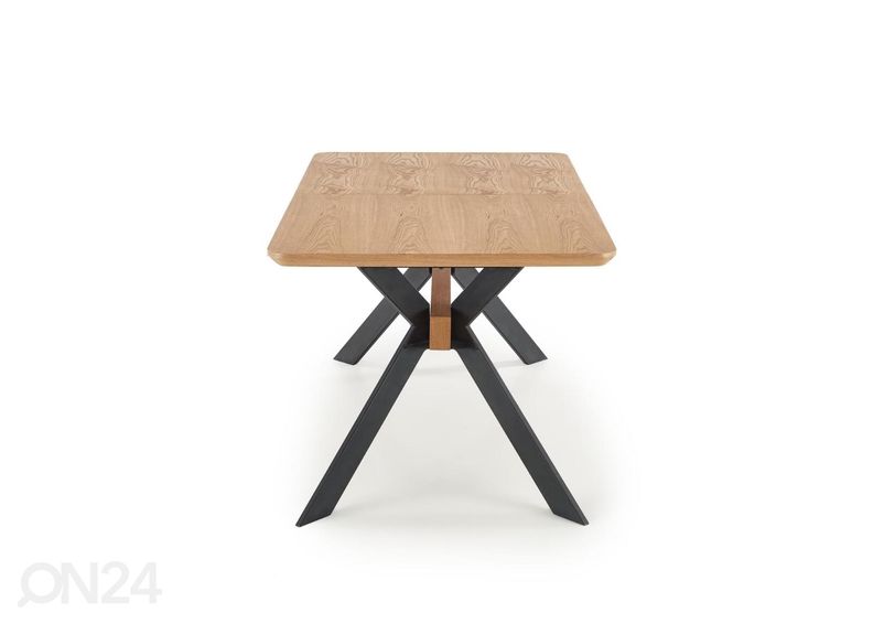 Pikendatav söögilaud 160/220x90 cm suurendatud