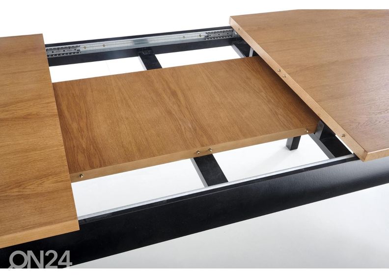 Pikendatav söögilaud 160/240x90 cm suurendatud