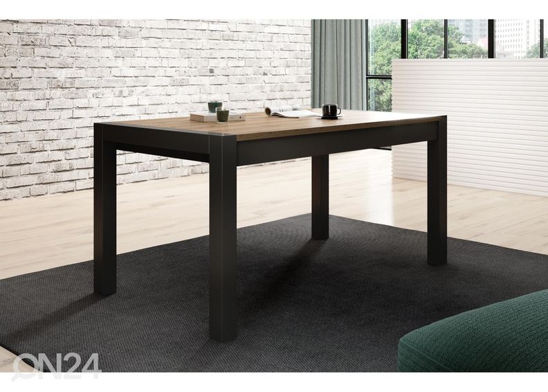 Pikendatav söögilaud 160-240x90 cm suurendatud