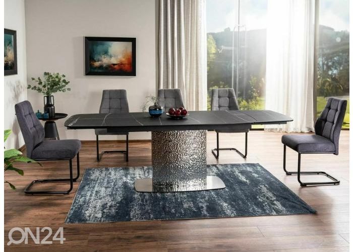 Pikendatav söögilaud 160-240x90 cm suurendatud